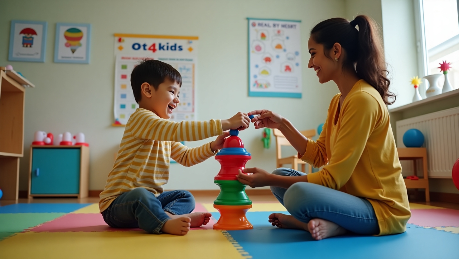 Pediatric Occupational Therapy Session Near Kalkaji Mandir