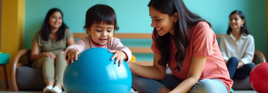 Pediatric Occupational Therapy Session in Alaknanda