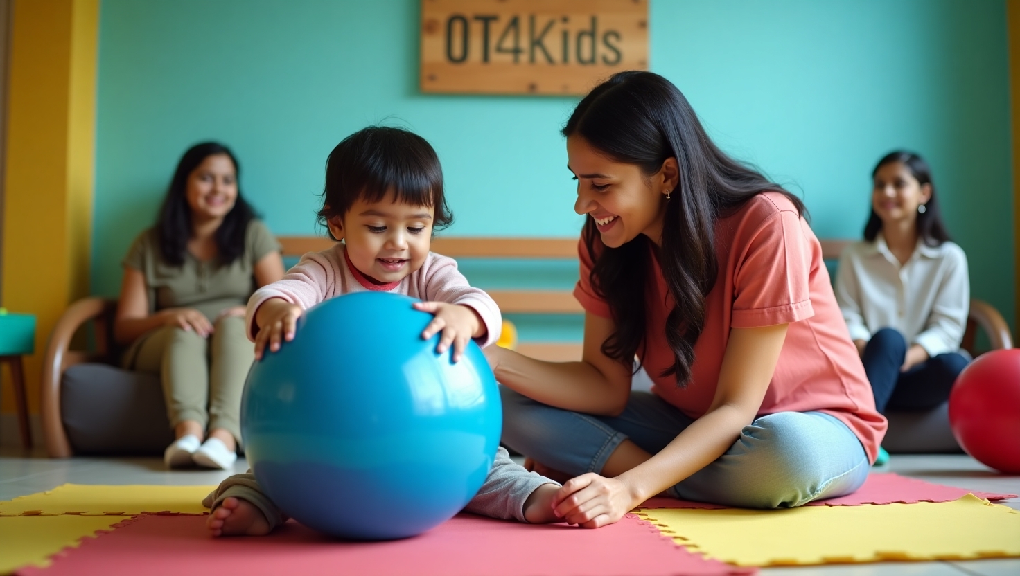 Pediatric Occupational Therapy Session in Alaknanda