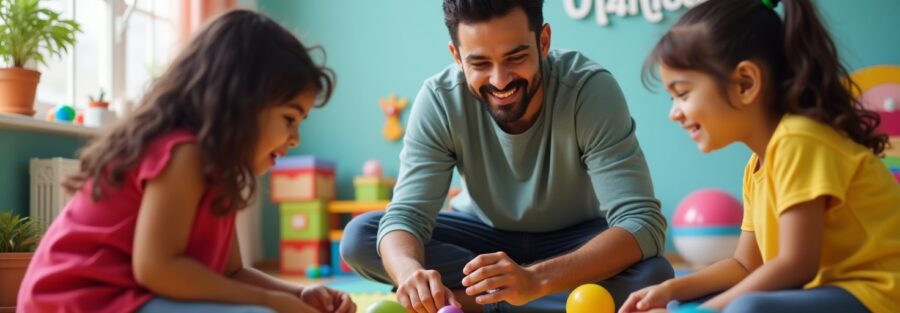 Pediatric Occupational Therapy Session in CR Park