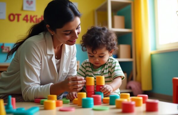 Pediatric Occupational Therapy Session in CR Park