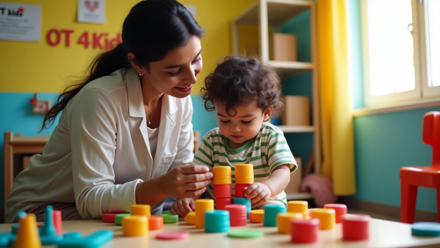 Pediatric Occupational Therapy Session in CR Park