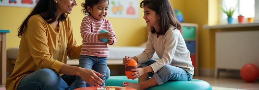 Pediatric Occupational Therapy Session in CR Park