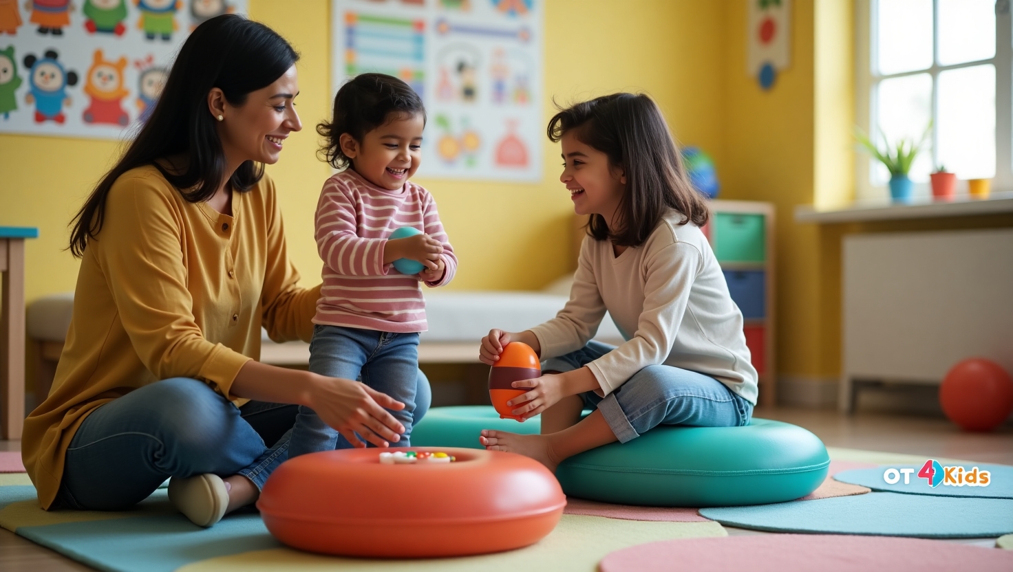 Pediatric Occupational Therapy Session in CR Park