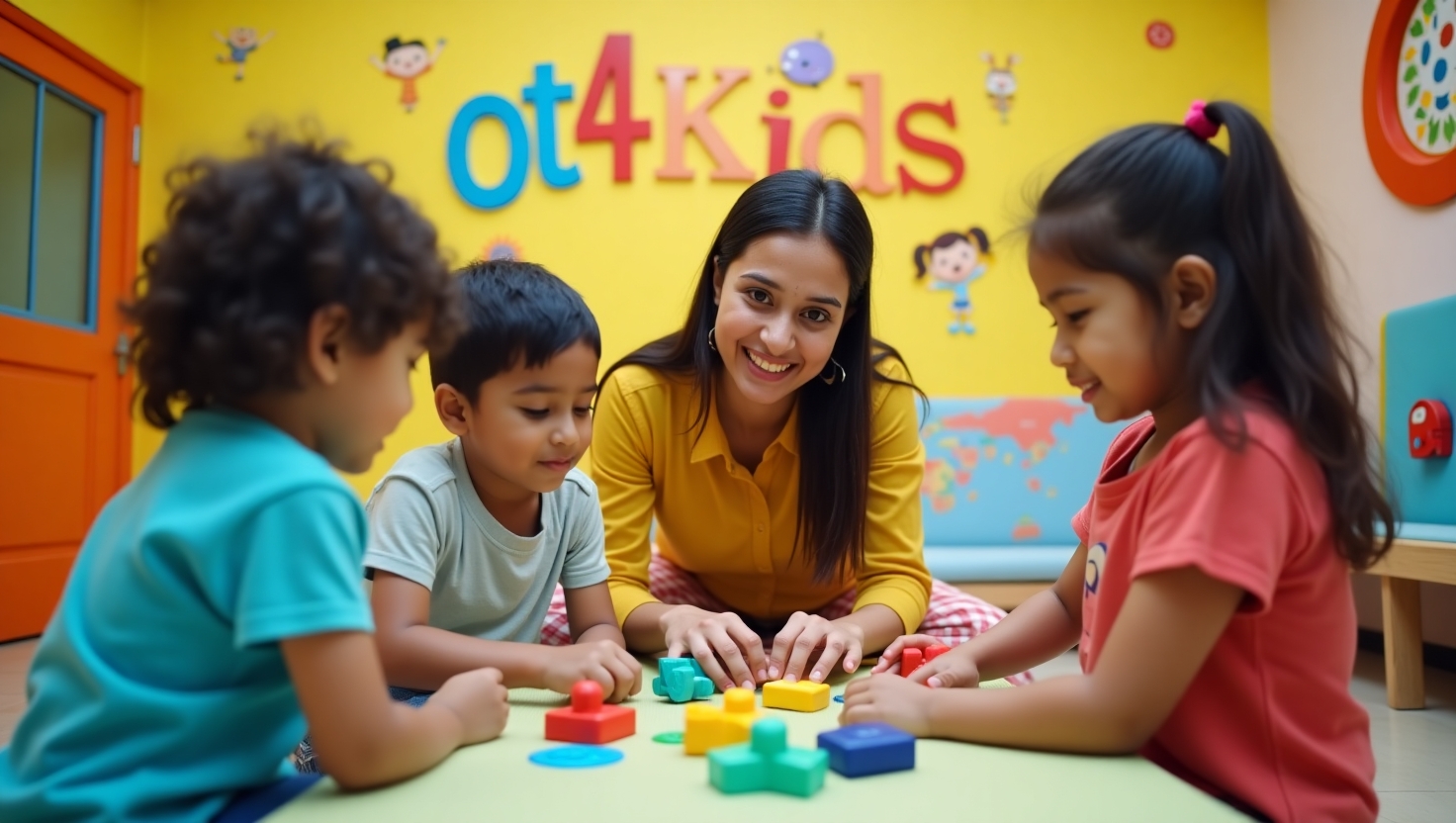 Pediatric Occupational Therapy Session in Chittaranjan Park